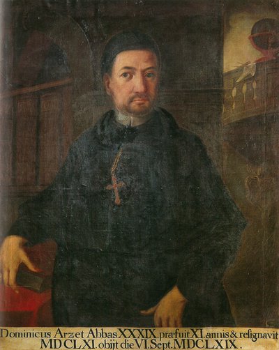 der 39. Abt, Dominikus Arzt (Arzet) von Unknown